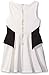 My Michelle Girls' Sleeveless Colorblock Side Panel Skater Dress