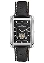 Jacques Lemans Men's Classic Collection Automatic Black Ostrich Watch #1368A-DA01C