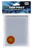 Standard D Dek Prot Flat Gaming Card Sleeves Clear 50 Count