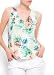 Mango Women's Hawaiian Print Top