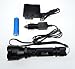 Super Bright CREE Led 500 Lumen K8 Flashlight Torch Lamp with 18650 Battery, car charger, lamp charger, 3 switch Mode