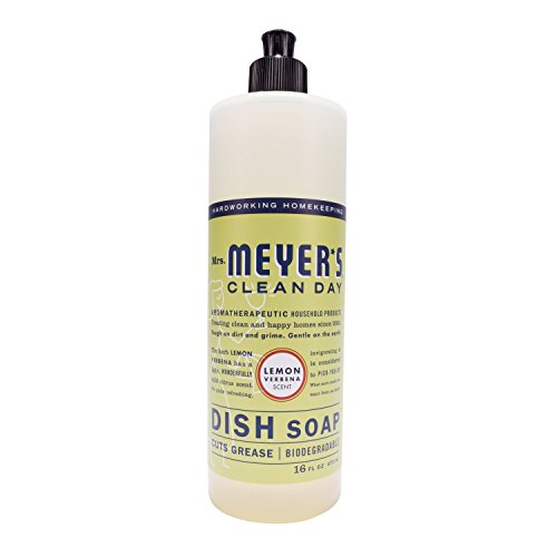 Mrs. Meyer's Clean Day Dish Soap, Lemon Verbena, 16 oz