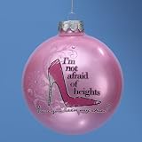 Fashion Avenue Sex & The City Pink Glass Ball Christmas Ornament 4