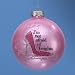 Fashion Avenue Sex & The City Pink Glass Ball Christmas Ornament 4" (100mm)