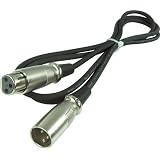 HOSA BELDEN 110-OHM COAX FOR AES-EBU W/BALANCED XLRS, 5 ft. Belden 1800F Flexible 110W; Made in, U.S.A. (Discontinued by Manufacturer)