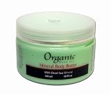WEN Hair care-Organic Dead Sea Mineral Body Butter Lotion - Tropical Kiwi and Pear (10 oz)