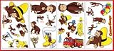 Party Supplies - Curious George Removable Wall Decorations