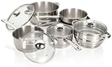 Metro 16 Piece 18/8 Stainless Steel Cookware Set #0458