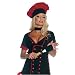 2pc Sexy Midnight Sizzle Chef Halloween Costume