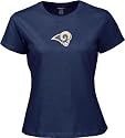 St. Louis Rams Women's Navy Frosted Logo Tee