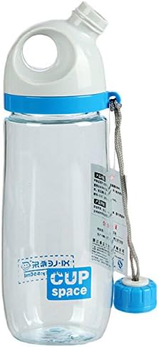 Cuzbingo Durable Portable Plastic Water-tight Water Bottle 19 Ounce Blue Color
