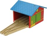 Wooden Double Engine Shed