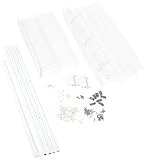 Rubbermaid 3D11 FastTrack FreeSlide 5-to 8-Foot Expandable Wardrobe Organizer, White