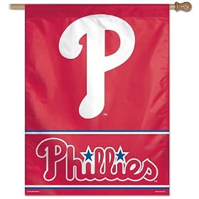 Philadelphia Phillies Vertical House Flag Banner