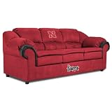 Nebraska Cornhuskers NCAA Micro Fiber Pub Sofa