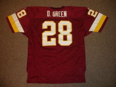1998 Darrell Green Washington Redskins Authentic Jersey-#28 - NFL Authentic Adult Jerseys