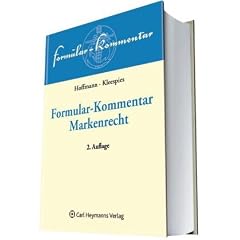 Formular-Kommentar Markenrecht