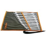 Beta 55/B8 8 Double Open End Wrenches in Wallet
