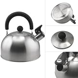 Produkt-Bild: 2,5L Edelstahl Wasserkessel Teekessel Wasserkocher Neu