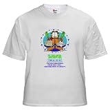 Official Garfield - Garfield Libra White T-Shirt