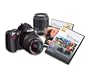 Nikon D40 6.1MP Digital SLR Camera with 18-55mm f/3.5-5.6G ED II AF-S DX and 55-200mm f/4.5-5.6G ED AF-S DX Zoom-Nikkor Lens with 2 Nikon School DVD