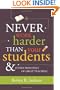 Never Work Harder Than Your Students and Other Principles of Great Teaching