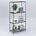 Safco 5243BL Black Commercial Extra Shelf Pack, 36 by 18-Inch