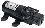 Compact Automatic Water System Pump 2.3 in. H x 3.5 in. W x 6.2 in. L