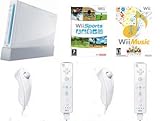 Nintendo Wii 2 Player Wii Music Bundle
