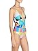 Women's Sexy Deep V Neck One Piece Swimwear Bikini Monokini Beachwear (FBA)