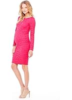 Ingrid & Isabel Women's Maternity Boatneck Lace Dress