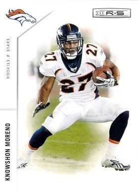 2011 Rookies and Stars Knowshon Moreno Denver Broncos #46 Football Card