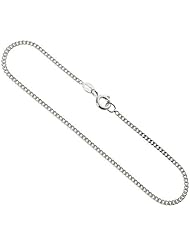 Sterling Silver Italian Curb Chain Necklaces & Bracelets 1.8mm Nickel Free, sizes 7 - 30 inch