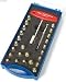 Stud Starter Set, SW 14 - Thread M3/8 - 3/8'', Content: 8 x Type 2, 6 x Type 3, 6 x Type 6, 4 x Type 8, 1 x socket wrench 14 mm 6 sided, 1 x screw driver