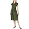 Isaac Mizrahi Moss Lane Belted Shirt Dress - XL