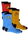 Star Trek Uniform Socks 3-Pack for men