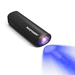 RAVPower Luster 3200 mAhモバイルバッテリー/チャージャー/スマホ急速充電器【1年間の安心保証】 LED UV紫外線フラッシュライト付きiPhone 6plus/6/5S/5C/5/4S・iPad Air/mini・各種タブレット・Galaxy・Xperia・softbank・au・docomo・Wi-Fiルータ・各社Androidスマフォン/ウォークマン等マルチデバイス対応　RP-PB28