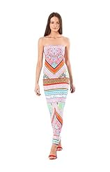 Rayon/Spandex/Knit General Print  Dress