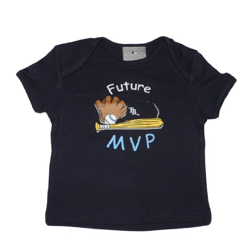 Infant / Baby MLB Tampa Bay Rays My First Tee T-Shirt - Royal Blue (Size: 12)