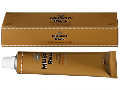 Musgo Real tube de crème à raser agrumes épicé - 100ml