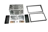 RT Doppel DIN Blende Komplett-Set für Opel Corsa Agila Omega 2001- Doppel DIN anthr