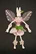Easter Bunny Magical Bunny Fairy Pink 8" Ornament Doll