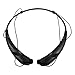Bluetooth Headset Headphones Rymemo Newest Universal Wireless Music Earphones Stereo Earbuds Sports/running Magnetic Neckband Style for Cellphone,Black-Black