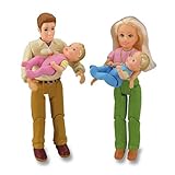 Image Fisher Price Loving Family Grand Dollhouse Babies, Mom, Dad, Twins