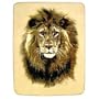 Lion Portrait Blanket (Fleece Throw By Biederlack)
