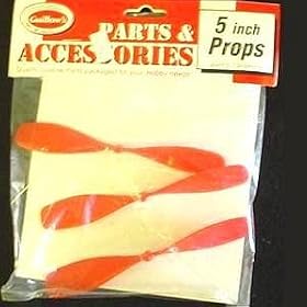 5 Plastic Propellers (3) from Toy RC Airplanes