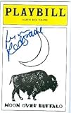 Lynn Redgrave autographed Playbill Program Moon Over Buffalo Broadway Show