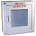 First Voice TS180SM Medium Surface Mounted Standard AED Cabinet, 14" Width x 14" Height x 6.25" Depth