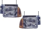 IMAGE OF 95-97 Chevy Blazer Replacement Headlight Assembly (Composite Type) - 1-Pair