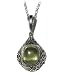 Sterling Silver Caribbean Amber Filigree Pendant Sterling Silver Caribbean Amber Filigree Pendant